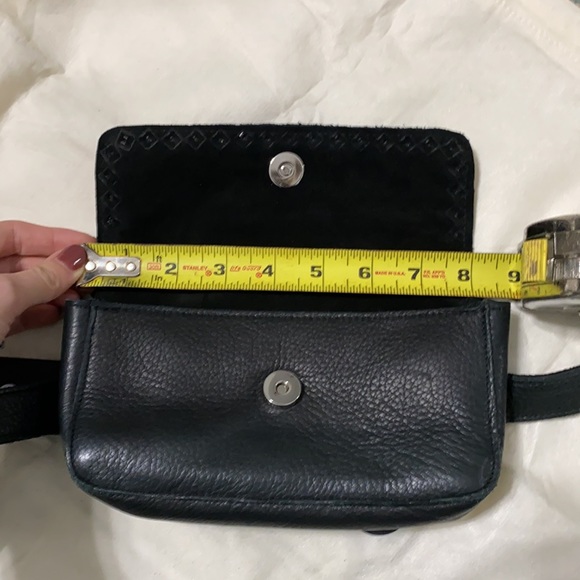 Laggo black leather Fanny pack - Picture 11 of 13